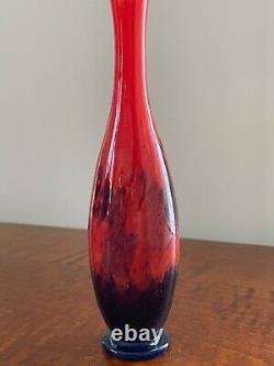 Early Muller Freres Vase, Signed