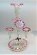Fine 22.5 Victorian-era 6-piece American Art Glass Epergne Vase C. 1880 Ex Cdn