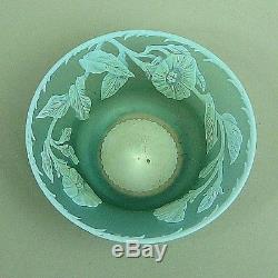 Fine Webb Antique Cameo British Art Glass Bowl C. 1880