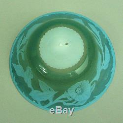 Fine Webb Antique Cameo British Art Glass Bowl C. 1880