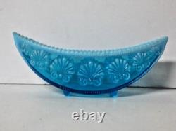 George Davidson Victorian Blue Pearline Boat War of the Roses Antique 1893 George Davidson Victorian Blue Pearline Boat War of the Roses Antique 1893