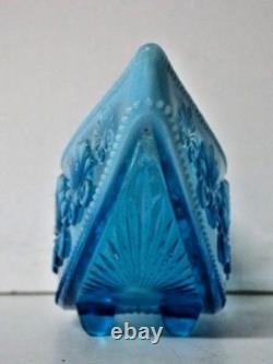 George Davidson Victorian Blue Pearline Boat War of the Roses Antique 1893 George Davidson Victorian Blue Pearline Boat War of the Roses Antique 1893