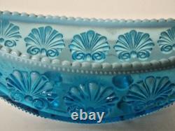 George Davidson Victorian Blue Pearline Boat War of the Roses Antique 1893 George Davidson Victorian Blue Pearline Boat War of the Roses Antique 1893