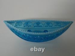 George Davidson Victorian Blue Pearline Boat War of the Roses Antique 1893 George Davidson Victorian Blue Pearline Boat War of the Roses Antique 1893