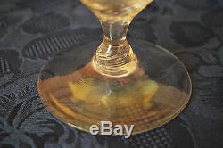 John Walsh Iridescent Fan Shaped Glass Vase c. 1900 Art Nouveau #141