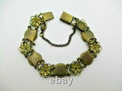 MICHAL NEGRIN Victorian Design Floral Bracelet Boutique Designer