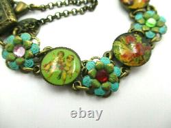 MICHAL NEGRIN Victorian Design Floral Bracelet Boutique Designer