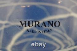 MURANO VENEZIA huge white glass paste lattice glass vase 1900 Carlo Nason MURANO VENEZIA huge white glass paste lattice glass vase 1900 Carlo Nason