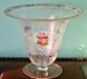 Moser Vase 7 Antique Bohemian Clear Glass Hand Etched And Painted Ca. 1890-1910