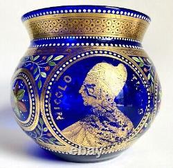 Rare Antique Renaissance Revival Murano Glass Bowl 15th C Doges Likely Salviati