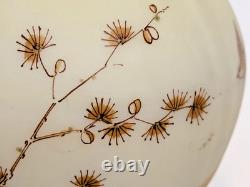 Rare Antique Thomas Webb or Mount Washington Burmese Glass Vase-Japonisme Design Rare Antique Thomas Webb or Mount Washington Burmese Glass Vase-Japonisme Design