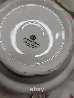 Richmond Bone China Made In England Tea Set