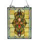 Stained Glass Window Panel Tiffany Style Victorian Hanging Wall Home Art Decor