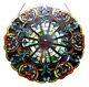 Stained Glass Window Panel Victorian Tiffany Style Art Glass One This Price