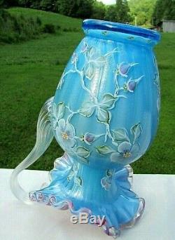 Very Rare FENTON 1995 Connoisseur Collection Victorian Art Glass Pitcher 2796ZM