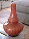 Victorian Antique Art Glass Stevens And Williams Osiris Gourd Shaped Bud Vase