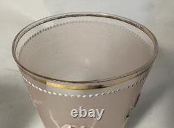 Victorian Art Glass Lemonade Set Fenton Style Victorian Art Glass Lemonade Set Fenton Style