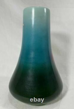 Victorian Art Nouveau Pittsburgh Lamp Art Pottery Vase