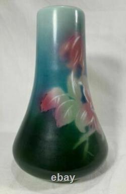 Victorian Art Nouveau Pittsburgh Lamp Art Pottery Vase