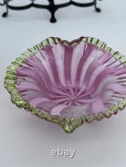 Victorian Condiment/ Relish Set/ Vaseline Glass Victorian Condiment/ Relish Set/ Vaseline Glass