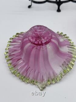 Victorian Condiment/ Relish Set/ Vaseline Glass Victorian Condiment/ Relish Set/ Vaseline Glass