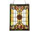 Victorian Design Stained Glass Window Panel Tiffany Style Home Decor
