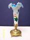 Victorian Enameled Single Flute Epergne