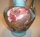 Victorian Karlsbad Tischer Bohemian Art Glass Aesthetic Floral Vase/ewer Signed