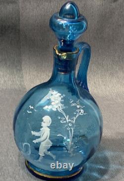 Victorian Mary Gregory Glass