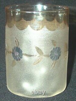 Victorian Mt. Washington Very Rare Pomona Glass Pickle Castor Xlnt Condition