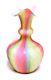 Victorian Rainbow Dq Mother Of Pearl Satin Art Glass Vase