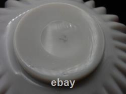 Victorian Silver Plated Brides Basket 10 Harrach Cranberry Art Glass Bowl UV+