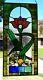 Victorian Water Lily Stained Glass Window (25 X 12)