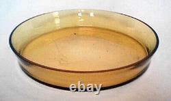 Victorian art glass white and maroon spatter amber cased cheese dish, 7 h. + d