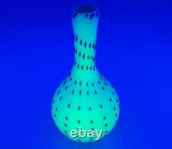 Vintage Fratelli Toso Burmese Glass Bulbous Vase Murano Italy Koscherak Brothers